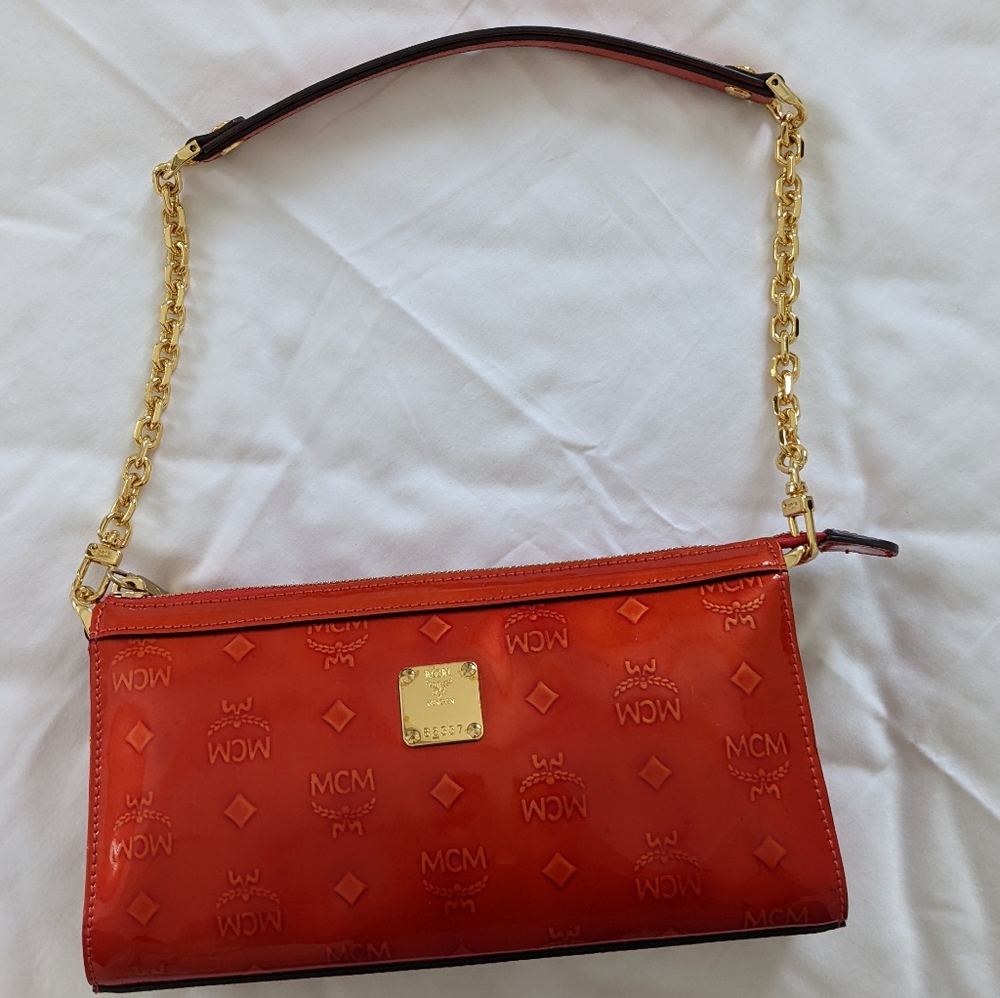 MCM Shoulder Bag - Red